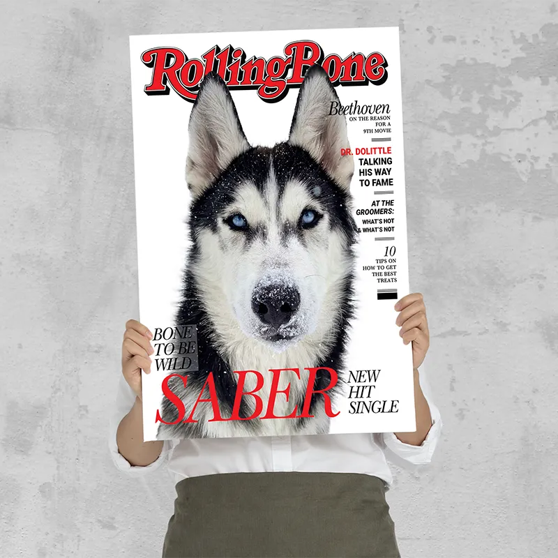🔥NEU Magazin-Portrait für Hunde