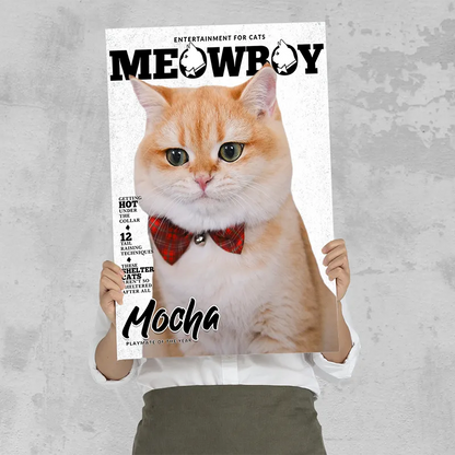 🔥NEU Magazin-Portrait für Katzen